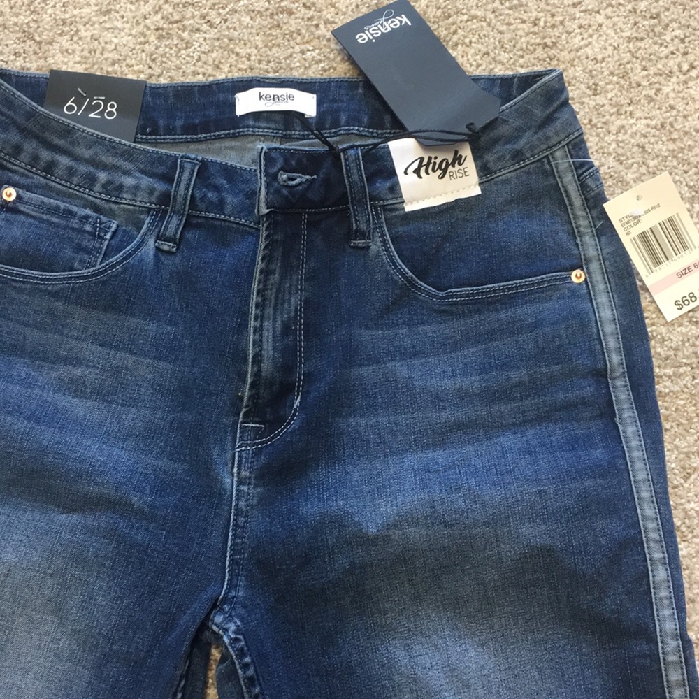 Kensie High Rise Jeans - Picture 3 of 7